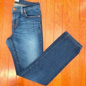 Anthro J. brand Skinny Mid-rise Jeans